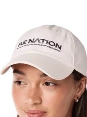 PE Nation White Hommage Blush Baseball Hat